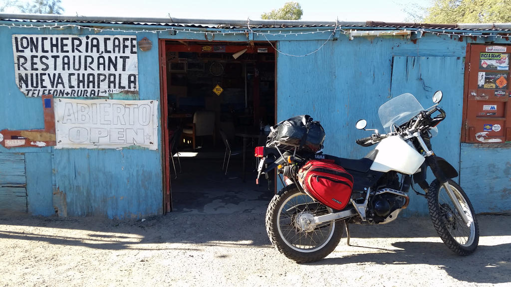 A rancheria at Chapala junction - popular spot for Baja 1000 riders