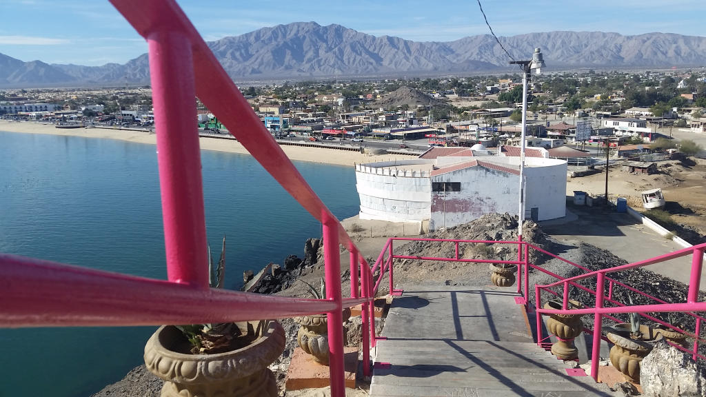 San Felipe was big, popular and full of ugly tourists. But I liked going up to the lighthouse to get away from everyone.